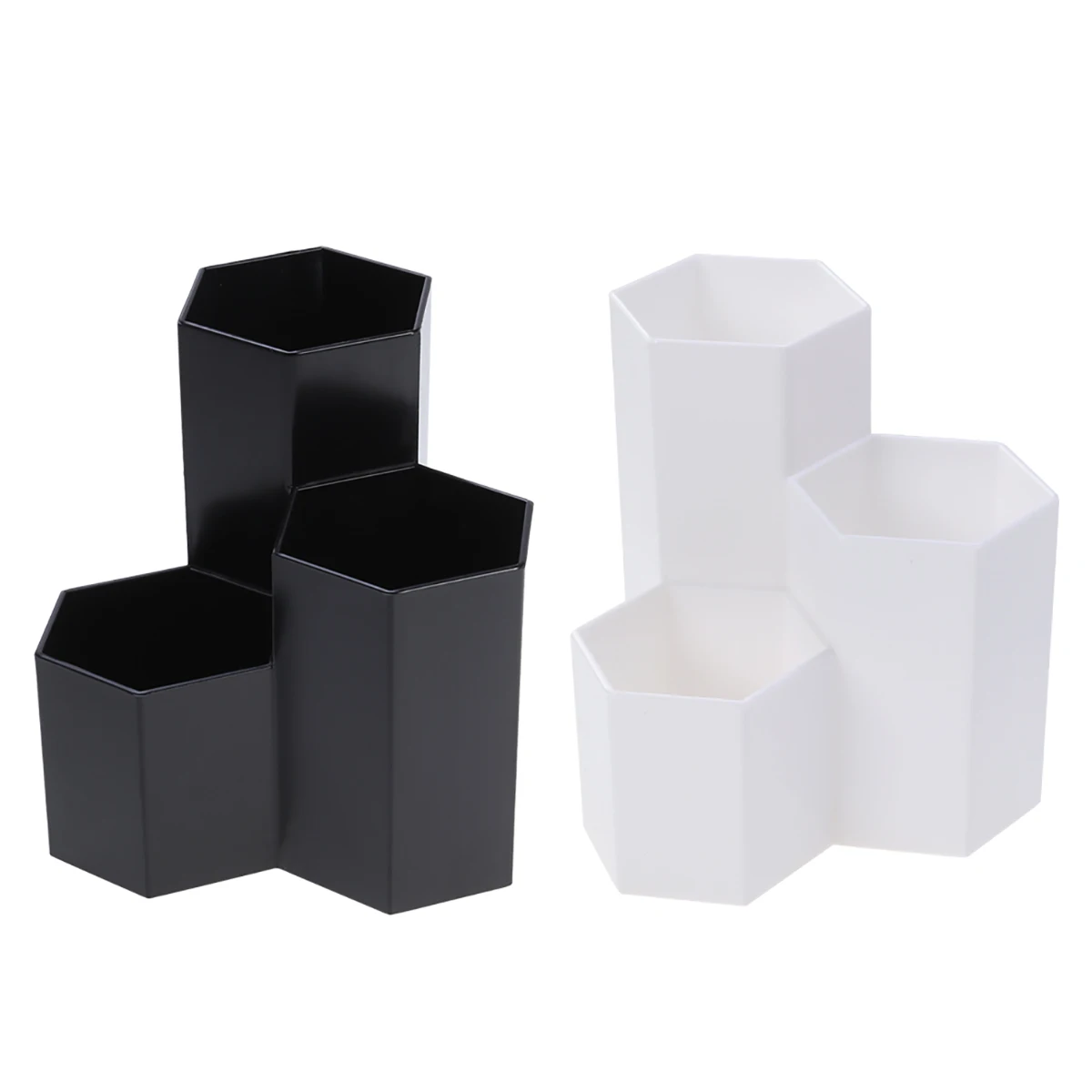 Pen Storage Box Pencil Holder Organizer Stand Cute Simple Office Accessories Student Desktop Container Practical Home Item