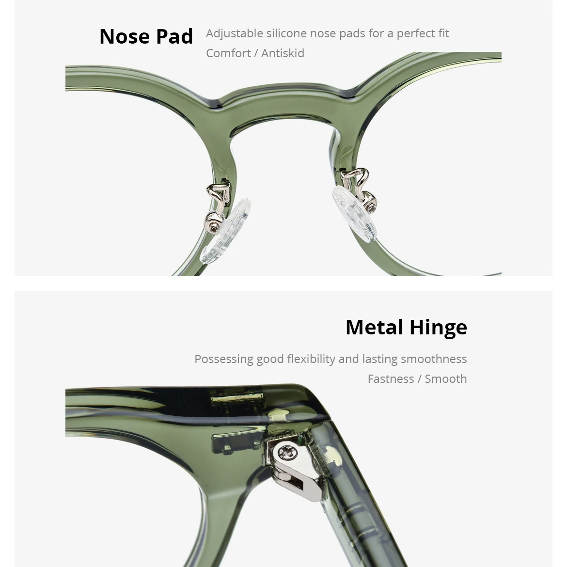 Bingkai Kacamata NIANZHEN TR90 Wanita 2025 Desain Oval Merk Kacamata Pria Ultraringan Retro Vintage Kacamata 72321