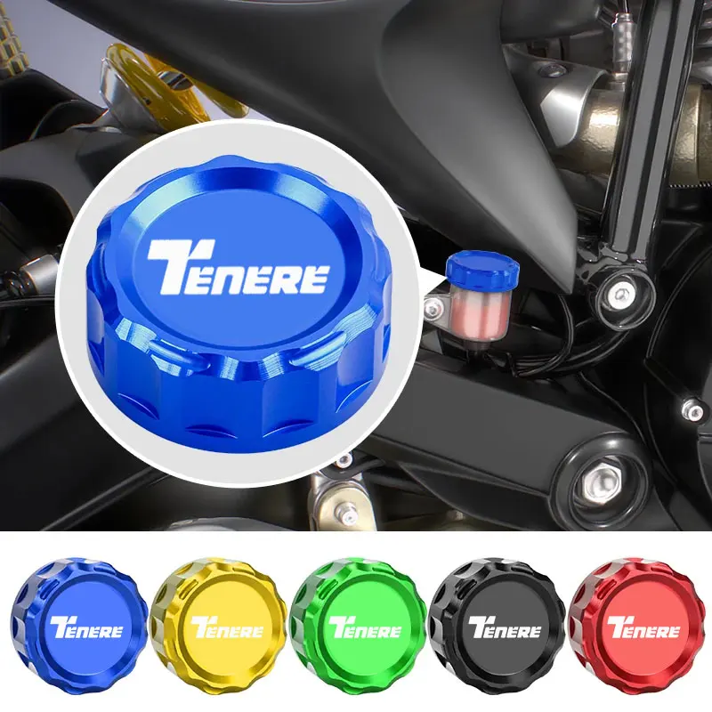 Motorcycle Rear brake Fluid Cylinder Master Reservoir Cover Cap For YAMAHA TENERE 700 Tenere700 XTZ 700 tenere1200 Tenere 1200