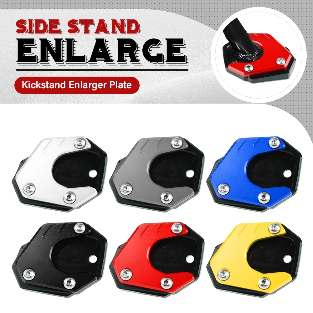 

FOR HONDA VFR800X Crossrunner XL600V XL700V Transalp NC700S/X NC 750 X/DCT CB400 Side Stand Enlarger Kickstand Enlarge Plate Pad