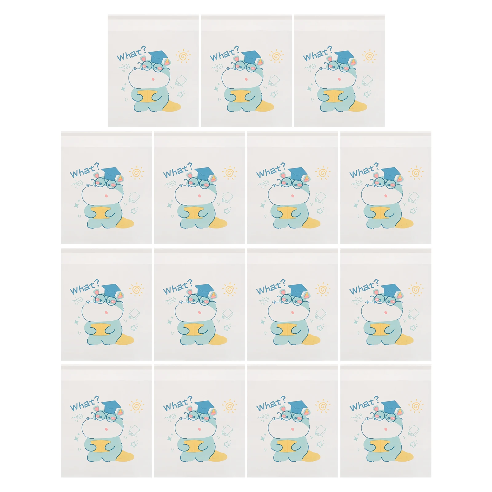 

15 Pcs Car Trash Bags Self Adhesive Disposable Large Capacity Leak Proof Garbage Can Vehicle Storage Bin Holder Kawaii