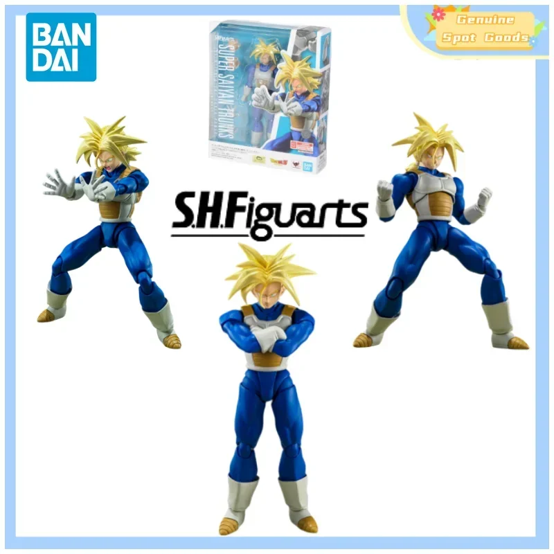 

Genuine Bandai Dragon Ball SHF Super Saiyan TRUNKS Anime Action Figures Model Figure Toys Collectible Gift for Toys Hobbies Kids