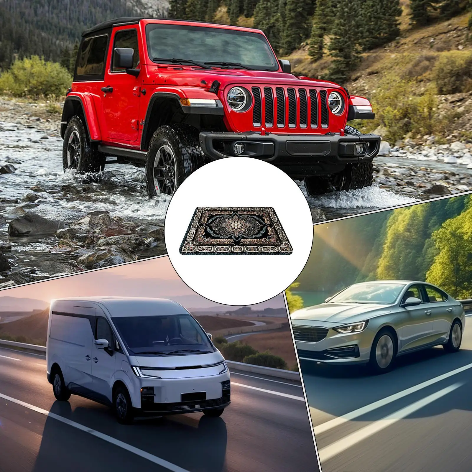 

Trunk Liner Elegant Washable Dustproof Protector Rear Cargo Liner For SUV For Drivers Travel Enthusiasts Commuting Camping City