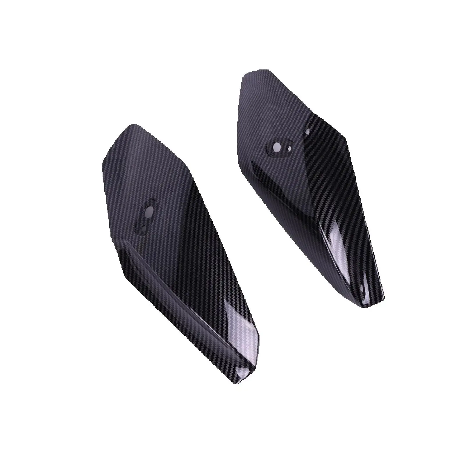 1 قطعة ألياف الكربون الجانب العلوي الأنف بدوره إشارة هدية لسيارات BMW S1000R 2014-2021 #4