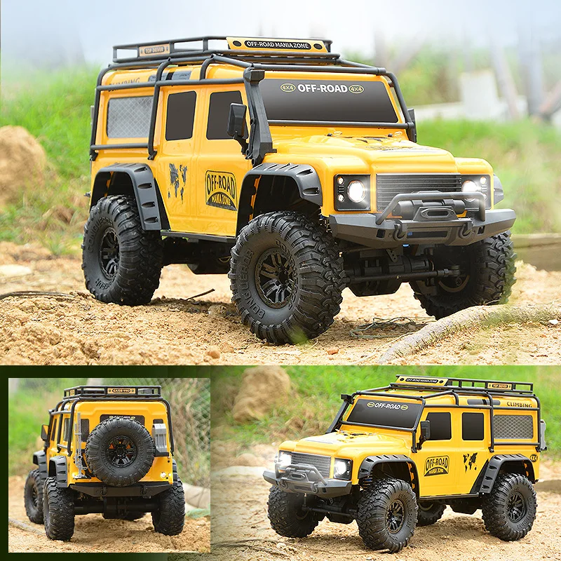 

Hb Zp1005 1007 Remote Control Car 2.4g 4wd Simulation RC Car All-Terrain 15km/H 1:10 Off-Road Climbing Truck Toy For Boys Gift