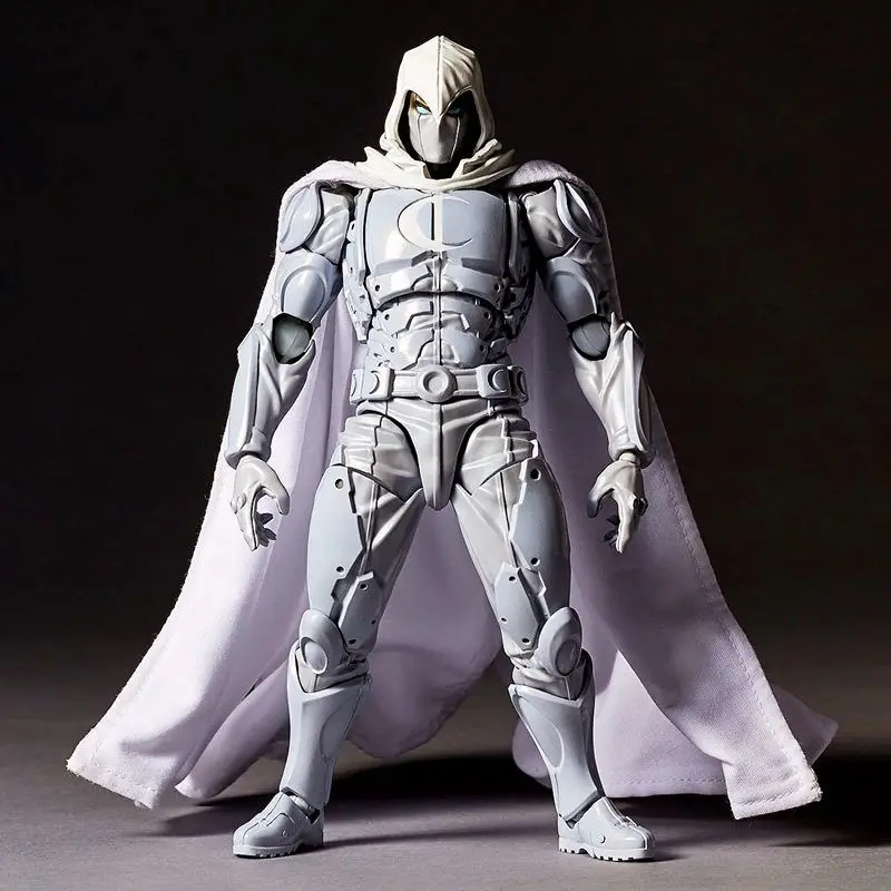 Фигурка лунного рыцаря Revoltech AMAZING YAMAGUCHI 16 см Marc Spector, экшн-фигурка, коллекция орнаментов, модель игрушки, подарки на день рождения