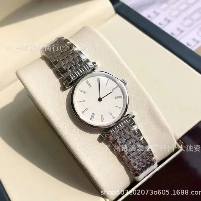 Mingwatch Jia Lan Ultra-Thin Couple Watches Fritillary Dial Quartz Women's Watch Log E-Commerce Live Delivery