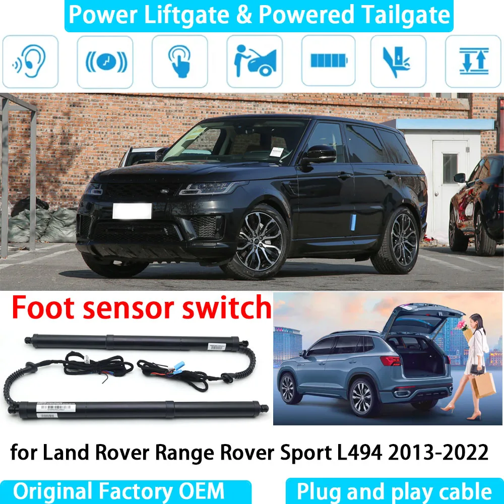 

for Land Rover Range Rover Sport L494 2013-2022 Automatic Electric Power Liftgate Powered Tailgate Strut Tail Gate Lift System