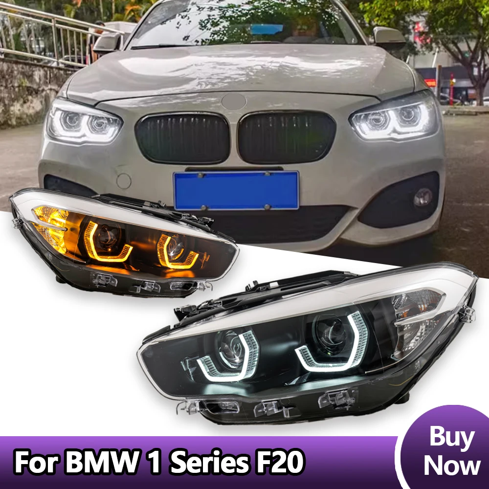 

Car Headlights For BMW 1 Series F20 2015-2018 LED Car Lamps Daytime Running Lights Dynamic Turn Signals Car Accessories