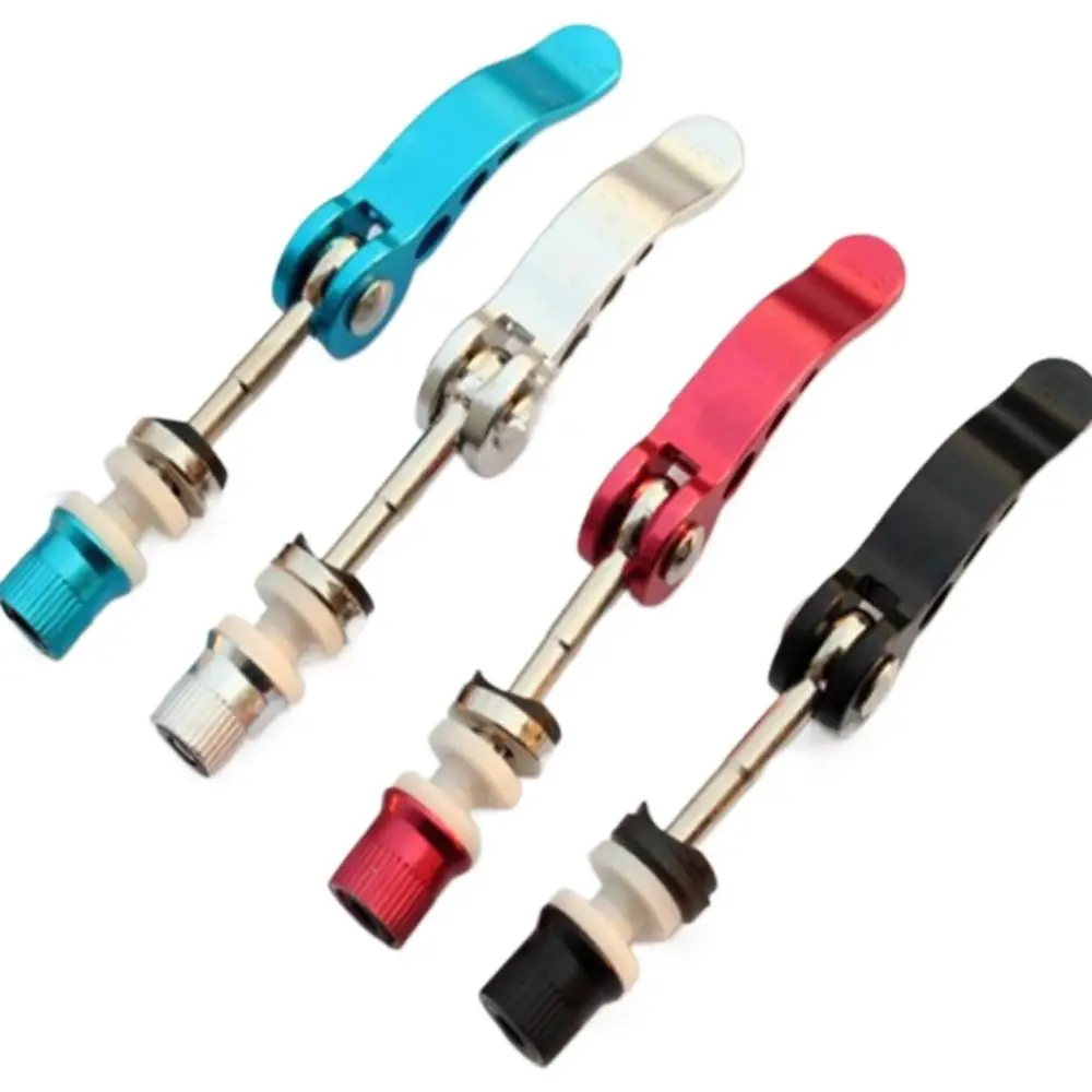 

Quick Release Bike Seat Clamp Wear-resistant Replaceable Seat Post Clamp Universal Aluminum Alloy Skewer Bolt Bicycle Parts