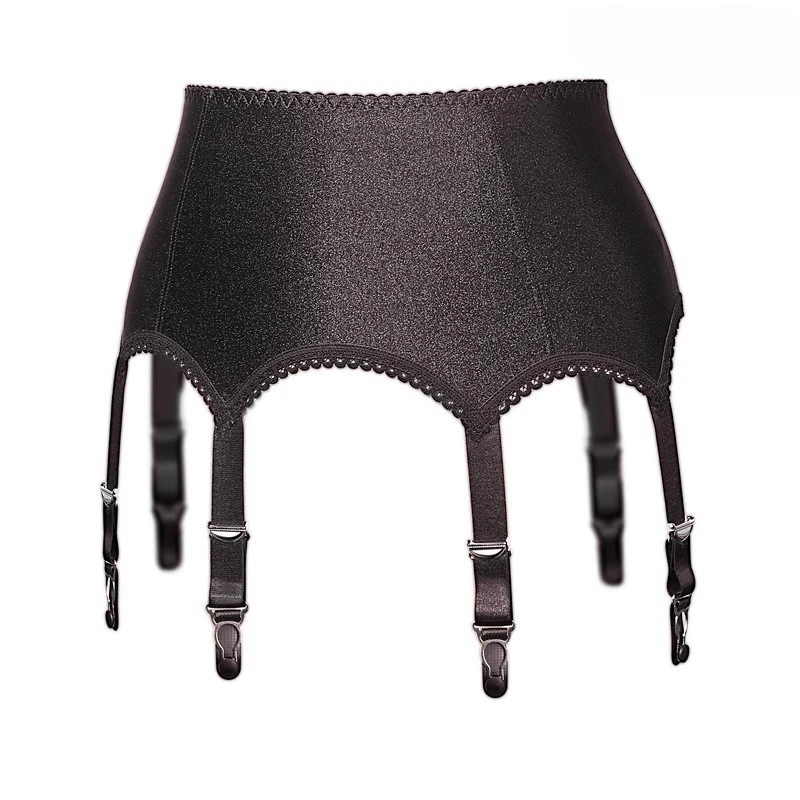 Goth Garter Belt For Women Back Clasp Thigh-high Stockings Suspenders Erotic Lingerie Night Club Costumes Party Dance Wear