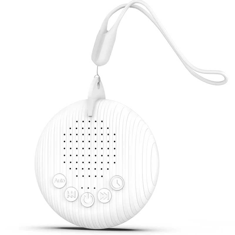 White Noise Sound Machine, Portable Sound Machine Baby, Noise Canceling Travel Sound Machine For Nursery