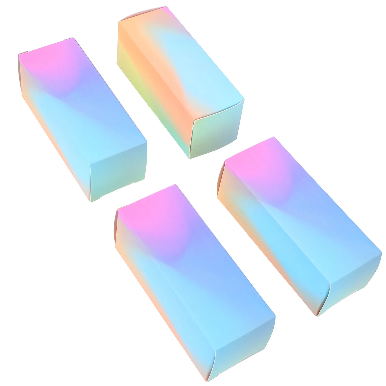 100 Pezzi Scatole Vuote per Rossetti, Confezioni in Carta Resistente e Indeformabile, Porta Lucidalabbra dal Design Semplice ed Elegante per il Trucco