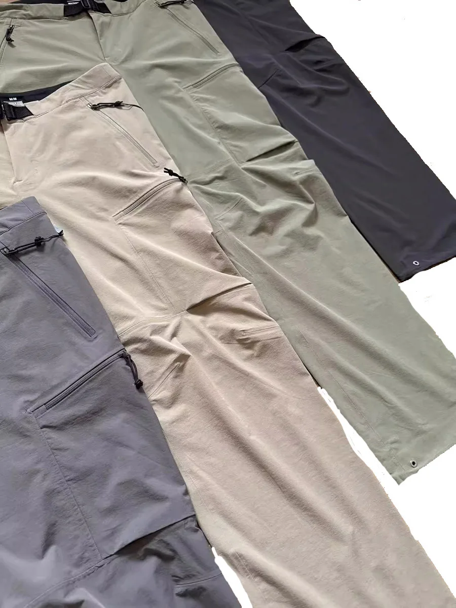 

Спортивные на открытом воздухе резиновые водонепроницаемые и износостойкие брюки из мягкой оболочки полного давления, штурмовые брюки, повседневные брюки с прямыми штанинами