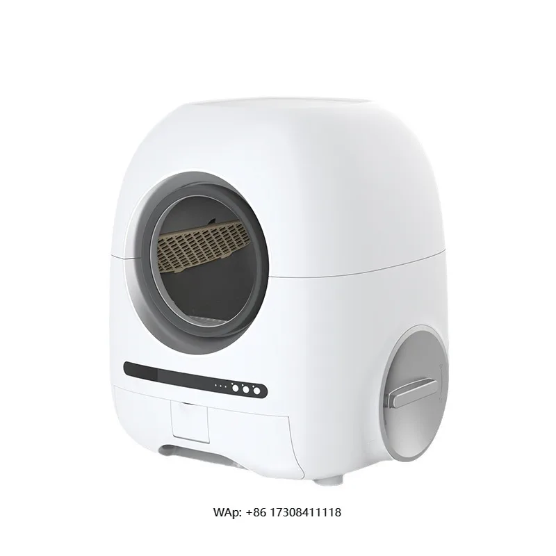 

Automatic self-cleaning App remote control uses closed cat toilet ABS material cat portrait automatic cat box