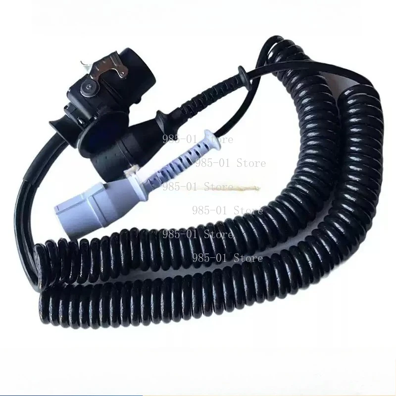 High-quality Power Cord Connecting Cable One Tow Two Lengthened Trailer Line 15 Cores To 7 Cores