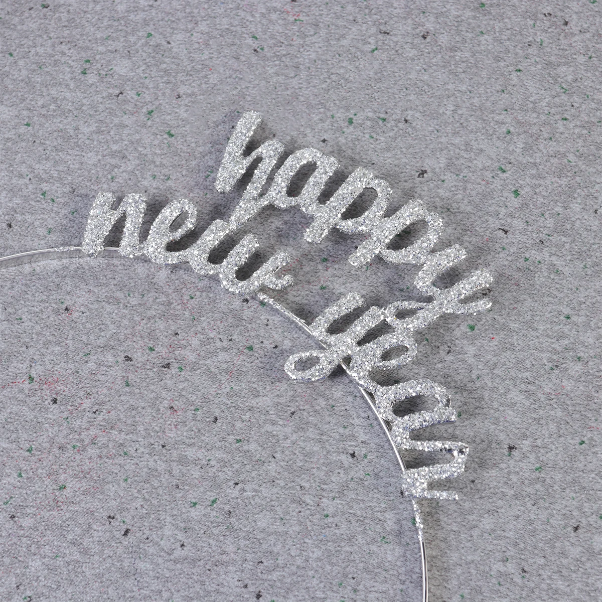 

2 Pcs Headband New Year Years Eve Costume Headwear Crystal Party Headbands Holiday Hair Accessory Silver Miss