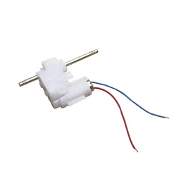 Mini 614 Coreless Gear Motor DC 1.5V-5V 3V 3.7V 390RPM Dual Shaft Micro Coreless Gearbox Gear Reducer Motor DIY Hobby Toy Car