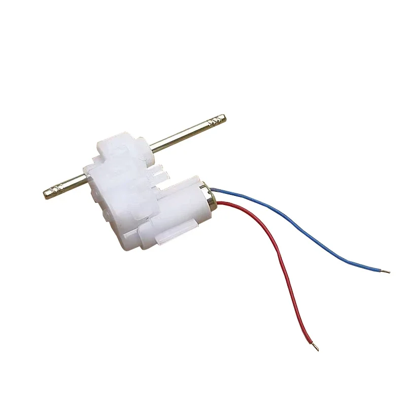 Mini 614 Bezrdzeniowy silnik z przekładnią DC 1.5V-5V 3V 3.7V 390RPM Podwójny wał Mikro bezrdzeniowa przekładnia Silnik reduktora DIY Hobby Zabawka Samochód