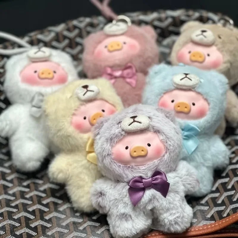 

New Genuine In Stock Lulu Beautiful Time Series Vinyl 1.0 Retro Teddy Canned Pig Blind Box Handmade Vinyl Face Pendant Girl Gift