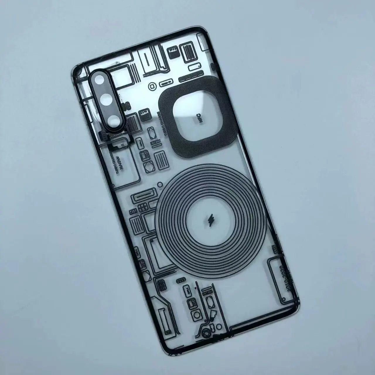 Transparent Battery Back Cover For Huawei P30 P30Pro Rear Housing Door Panel Replacement+Sticker