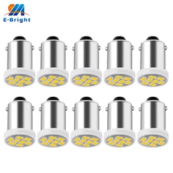 10PC BA9S LED Bulbs 12V 24V 6.3V 6V Led Light Bulbs T4W T11 Bulbs License Plate Lights 1895 1891 64111 Led Light  755 44 47 1893