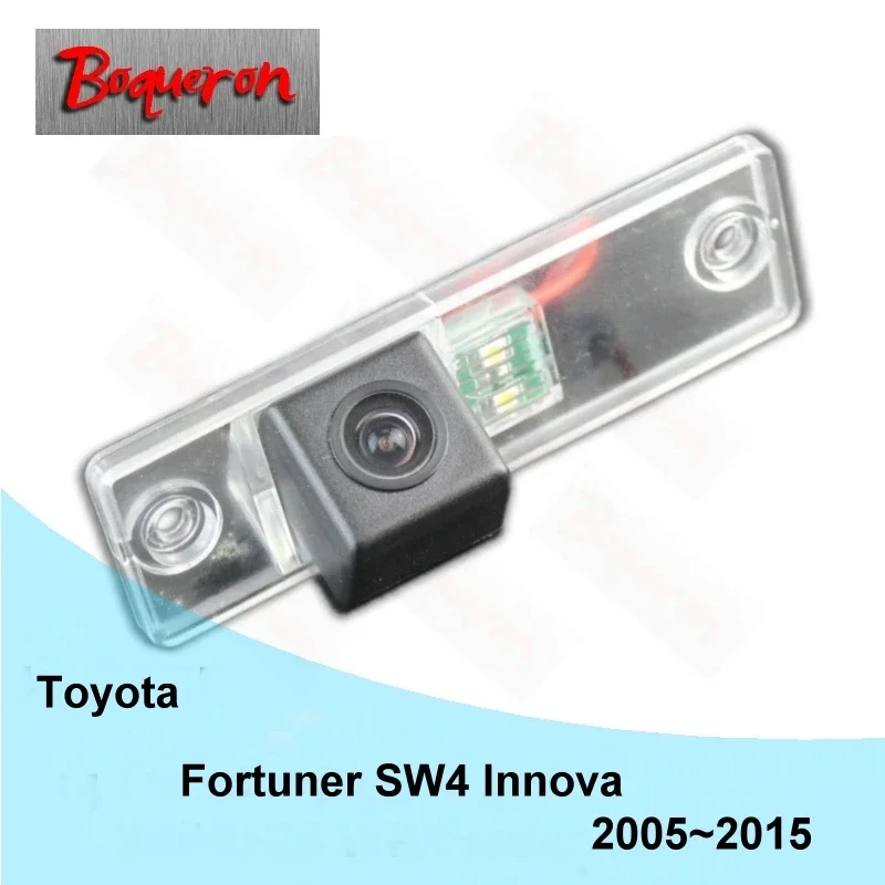 BOQUERON for Fortuner SW4 Innova 2005~2015 HD CCD Night Vision Backup Parking Reverse Camera Car Rear View Camera NTSC PAL