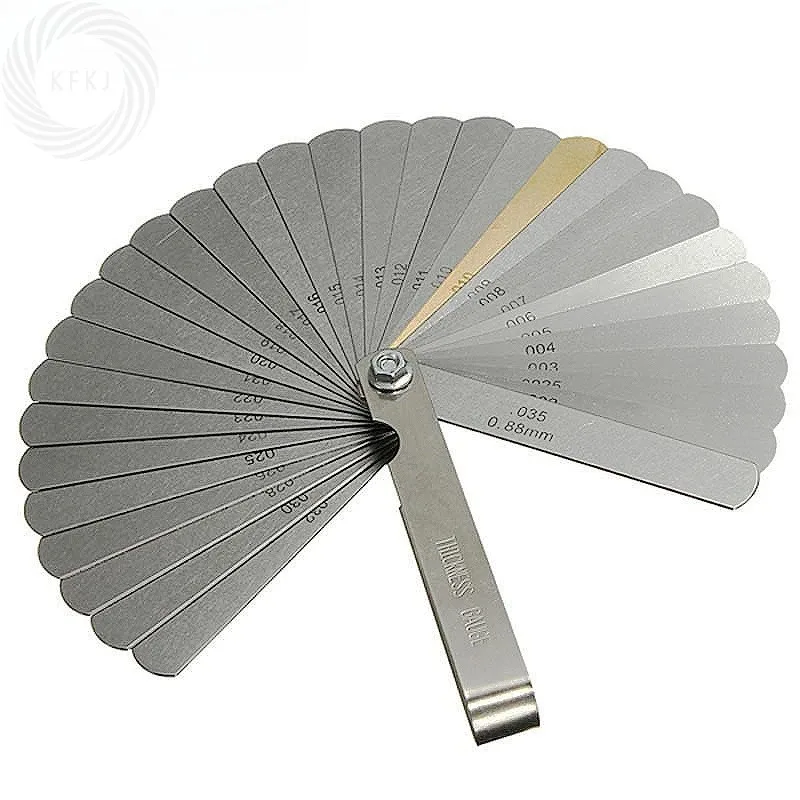 

0,005-0,020 дюймов для двигателя мотоцикла, винт регулировки клапана, гаечный ключ, инструменты для регулировки зазора клапана + щуп