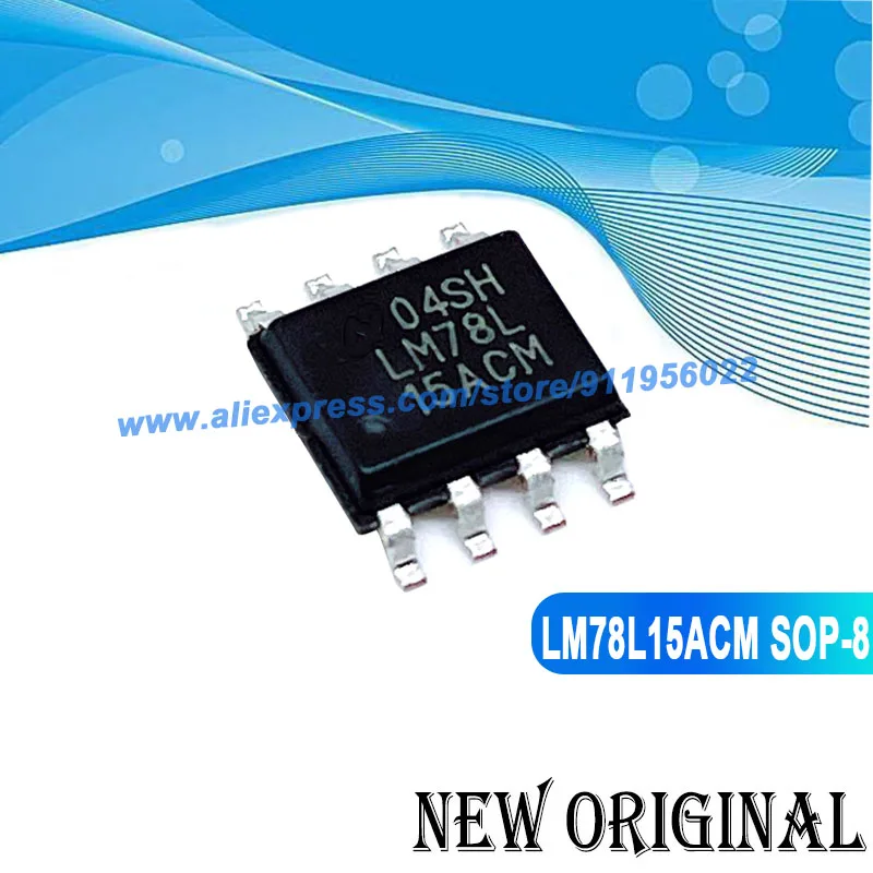 (5 Pieces) LM78L15ACM 78L15 LM78L  SOP-8