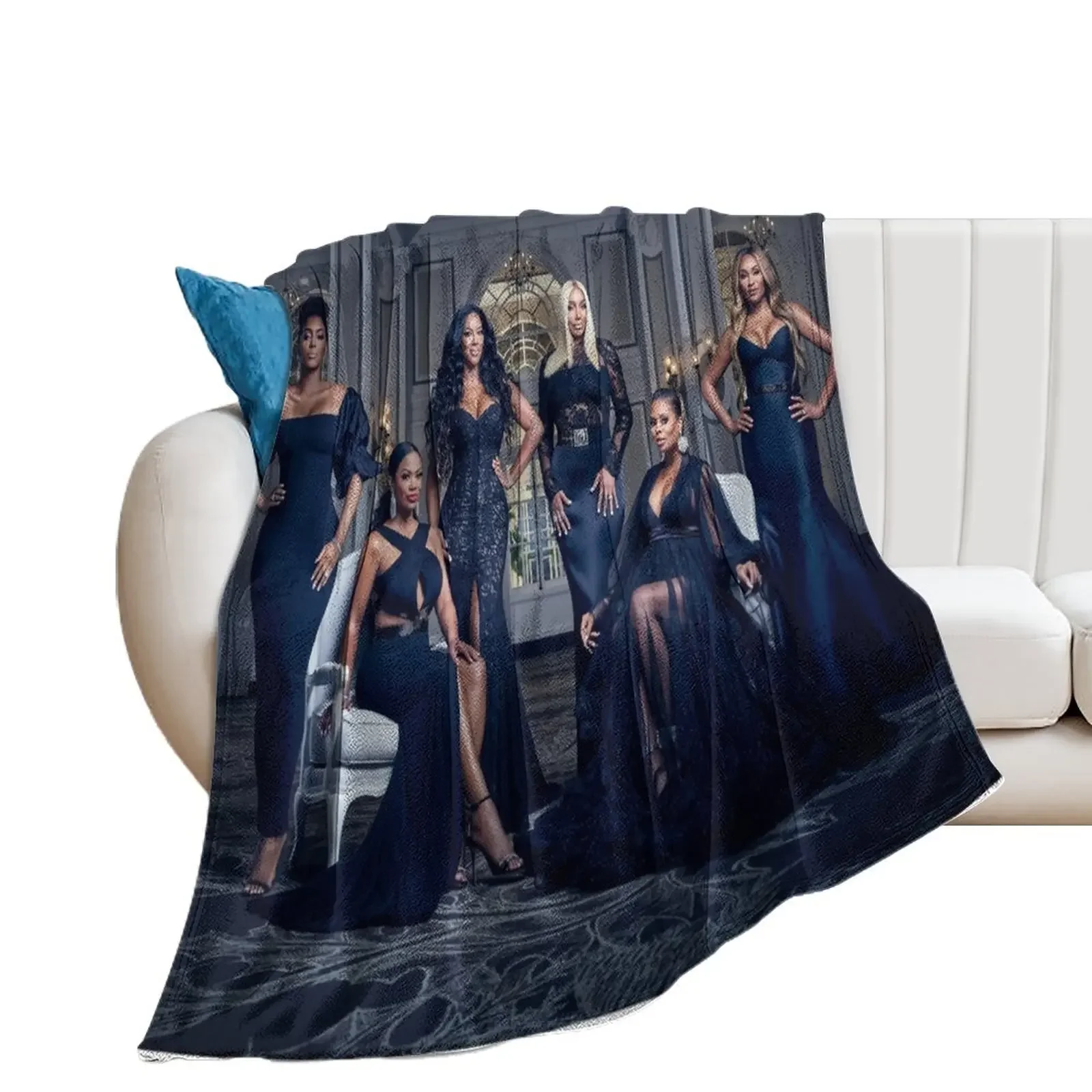 

Real Housewives of Atlanta - Season 12 Cast Throw Blanket christmas decoration Furry Blankets