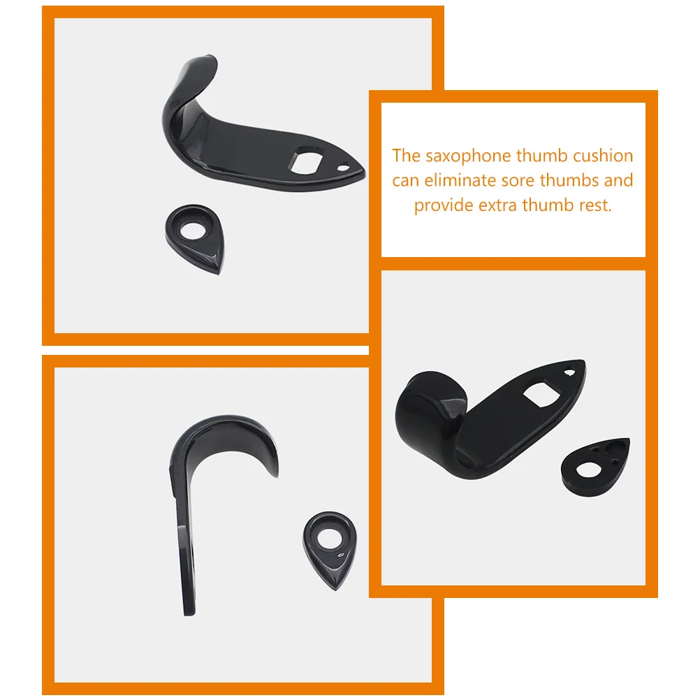 

10pcs Saxophone Rest Cushions Comfortable Finger Support for Standing Walking Clarinet Soprano Pads Accessories Thumb Cover