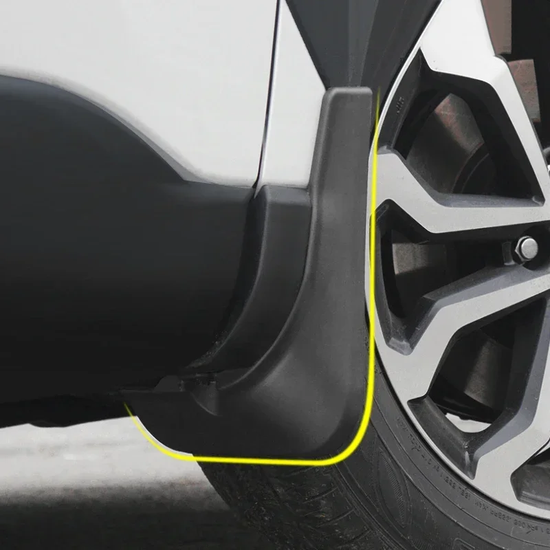 

For Toyota Corolla Cross XG10 2021~2024 1set Car Front Rear Wheel Mudguards Splash Guards Fender With Screw Mud Flap Accessories