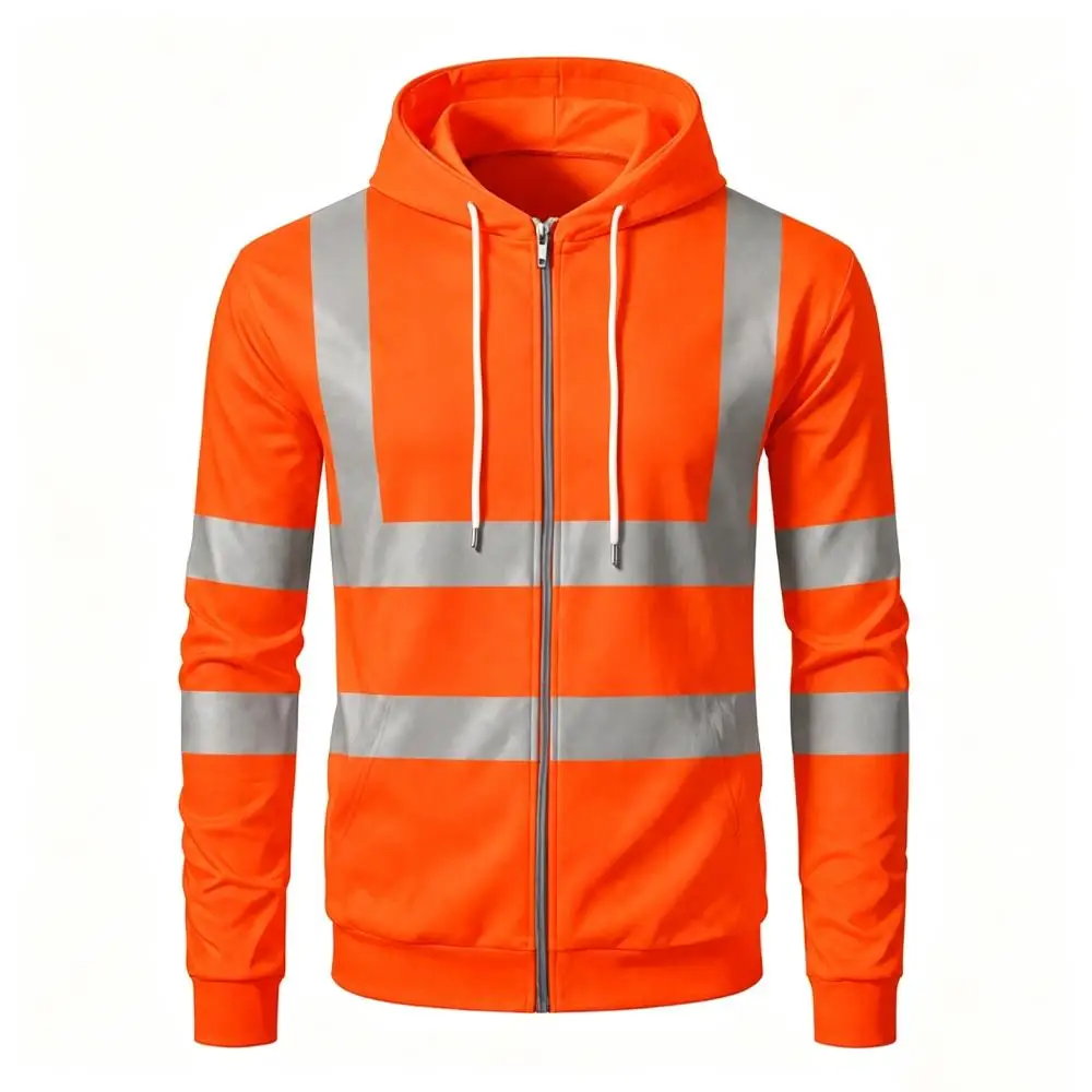 Men's 3D Printed Color Blocking Full‑Zip Hoodie Spring Autumn Daily Casual Work Wear Hooded Sweatshirt Outdoor Fashion Outerwear