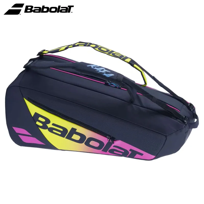 Light Luxury Original BABOLAT Tennis Bag Professional 6R 12R Nadal Pure Aero Rafa Tennis Racket Backpack 2023 Unisex Handbags