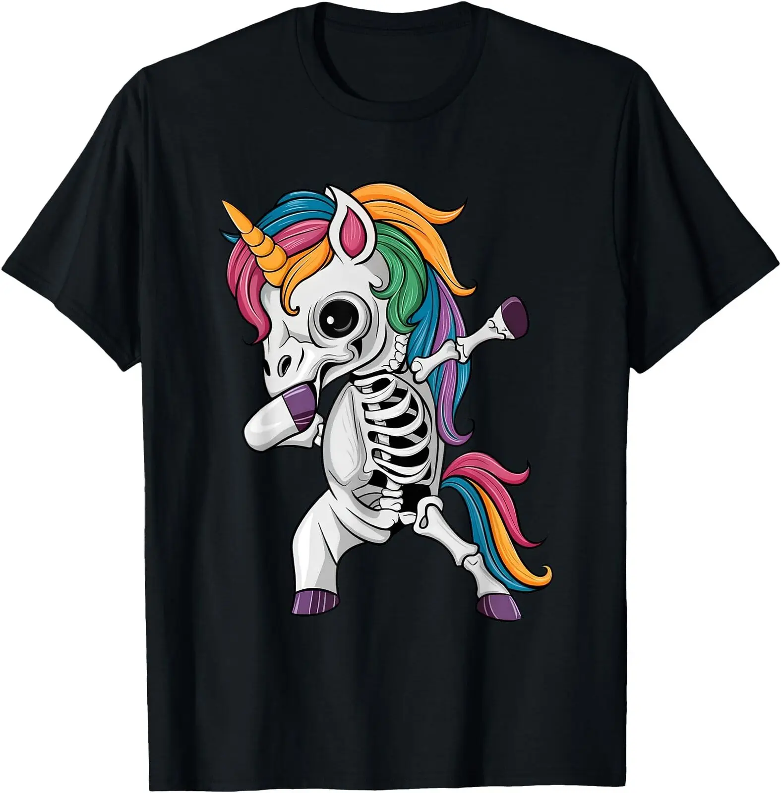 T-shirt d'Halloween Effrayant pour Enfant Garçon et Fille, Dabbing, Nairobi, Orn, Modules, Seton