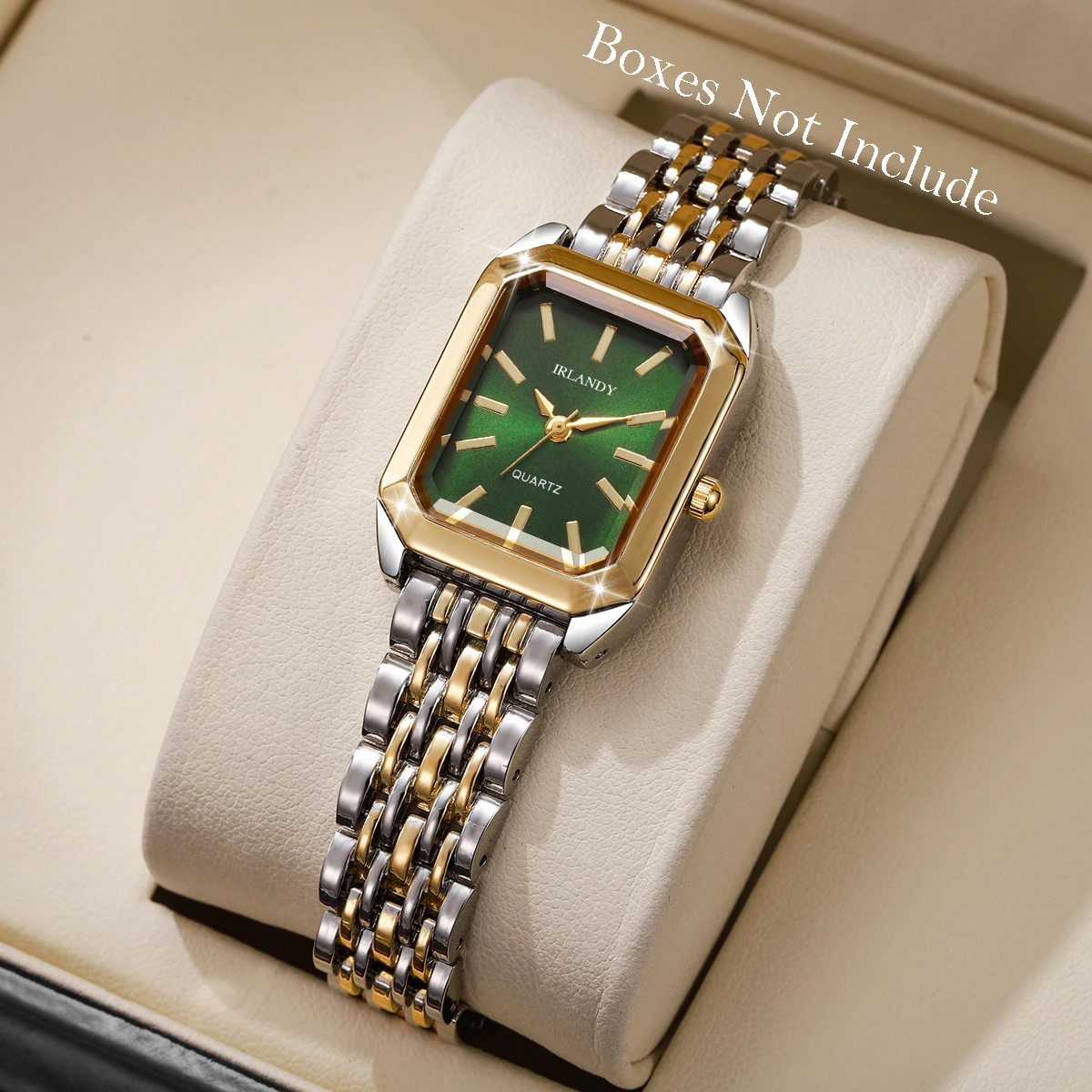 Fashion Rectangle Women Watches Steel Strap Ladies Quartz Wrist Watch Reloj Mujer Girls Clock Gift(Without Box)