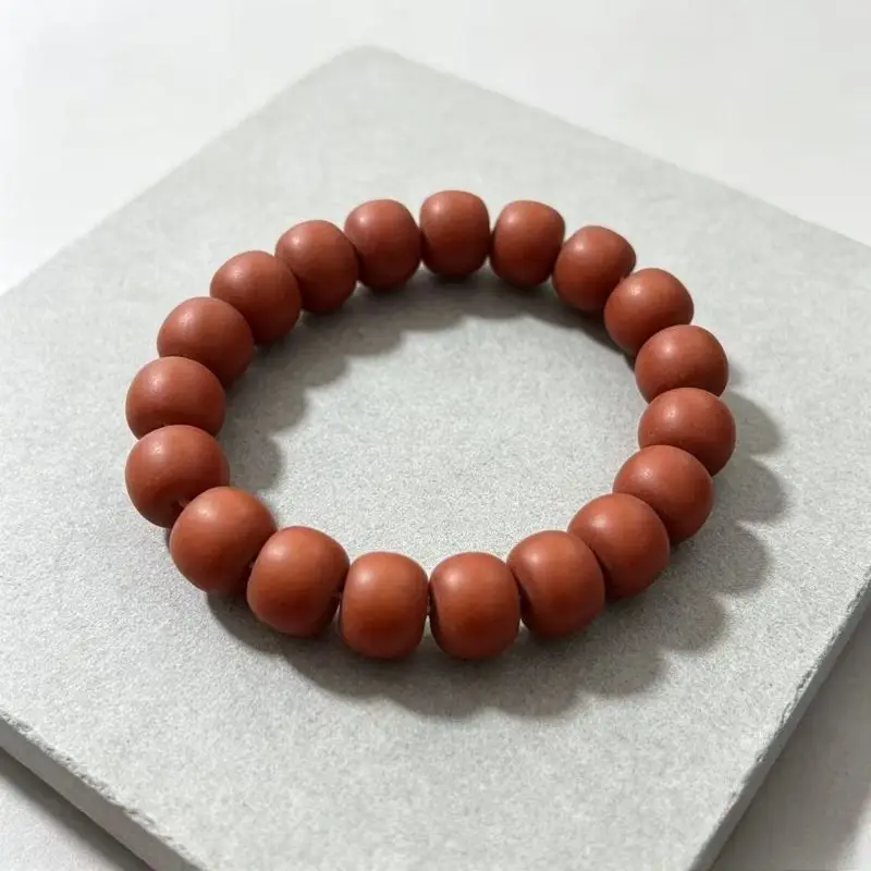 Simple and Fashionable Second-generation Amber Beeswax Old-fashioned Bead Single-circle Bracelet Handicrafts
