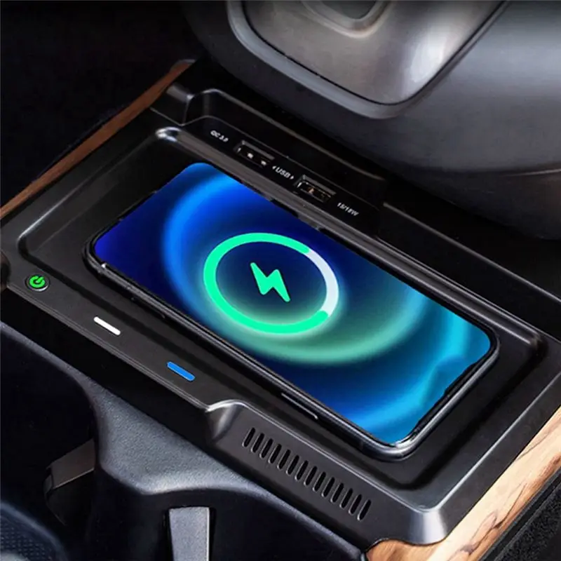 A65P-15W Car Wireless QI Phone Fast Charging Case Phone Holder Replacement Parts For Honda CRV 2017-2020