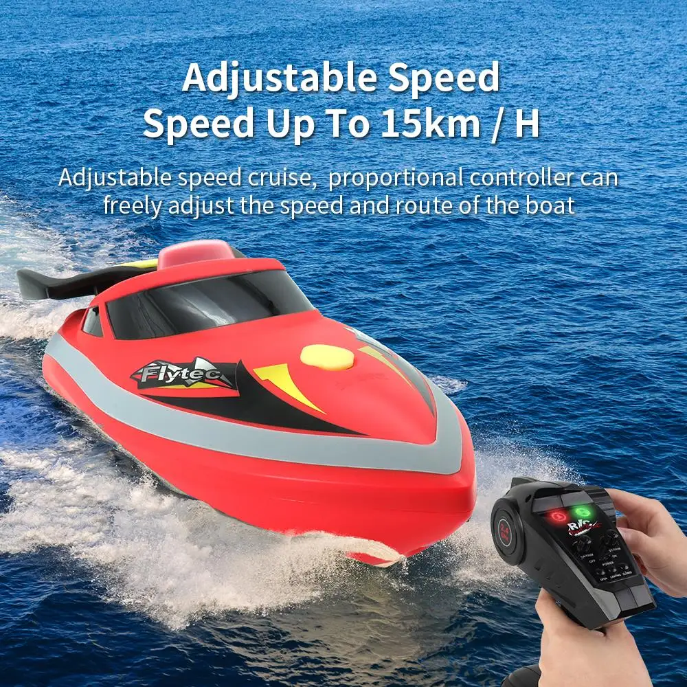 Flytec V300 RC Boot Visaas Boot Anti-capsize 300m Afstandsbediening 2 uur Batterijduur RC Boot Netto Rugzak RC Vissersboot