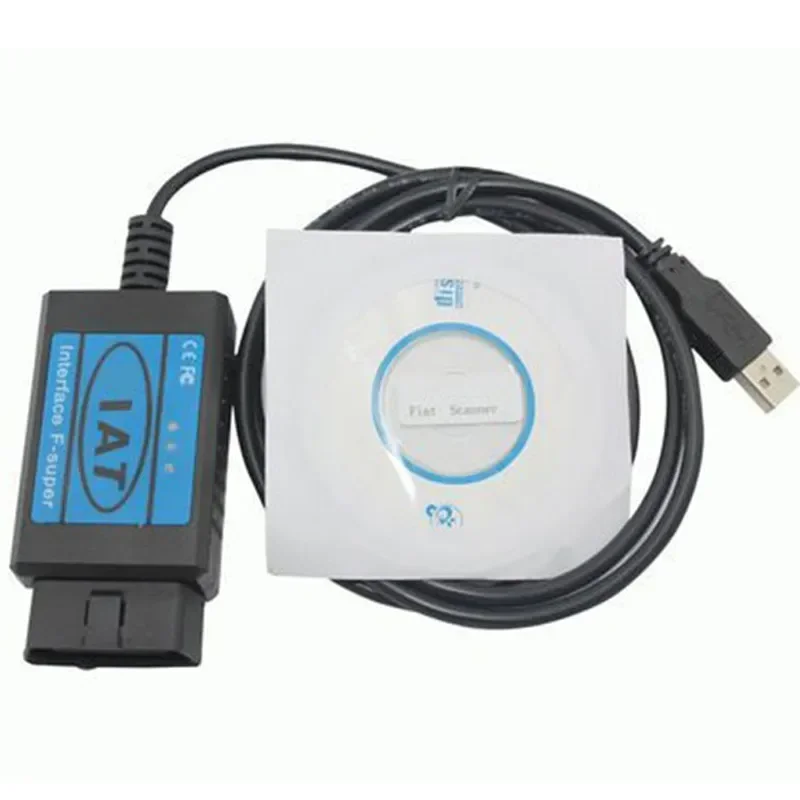 USB OBD2 for Fiat Scanner OBD OBDII Diagnostic Tool for Fiat F-Super Interface Usb Scan Tool for Fiat/Alfa Romeo/Lancia