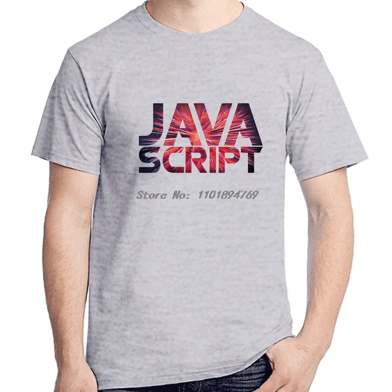 Javascript May The Objet Be With You Funny Graphic T Shirts Cotton Short Sleeve T-Shirts Birthday Gifts T-Shirt Mens Clothes