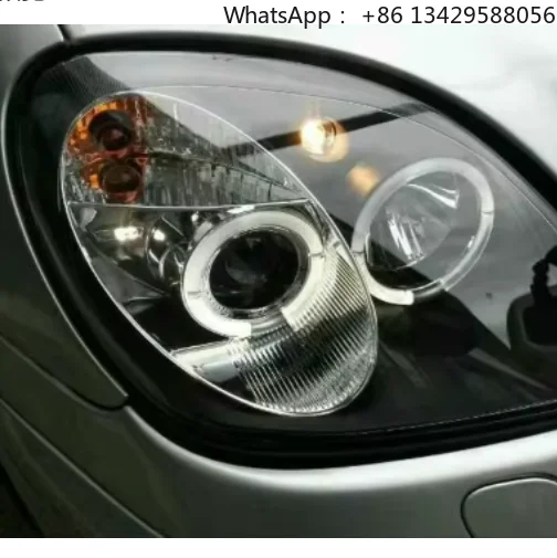 

Mercedes R170 SLK200 SLK230 Headlights Modified with LED Angel Eyes LED Headlight Assembly