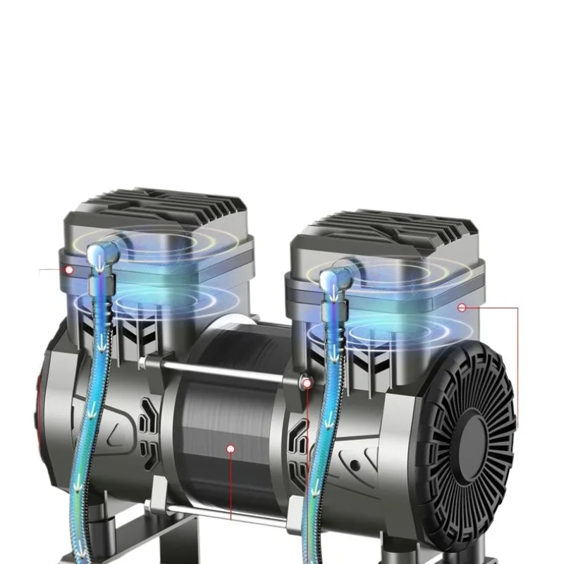 

Small mute 220v industrial grade woodworking paint oil-free air