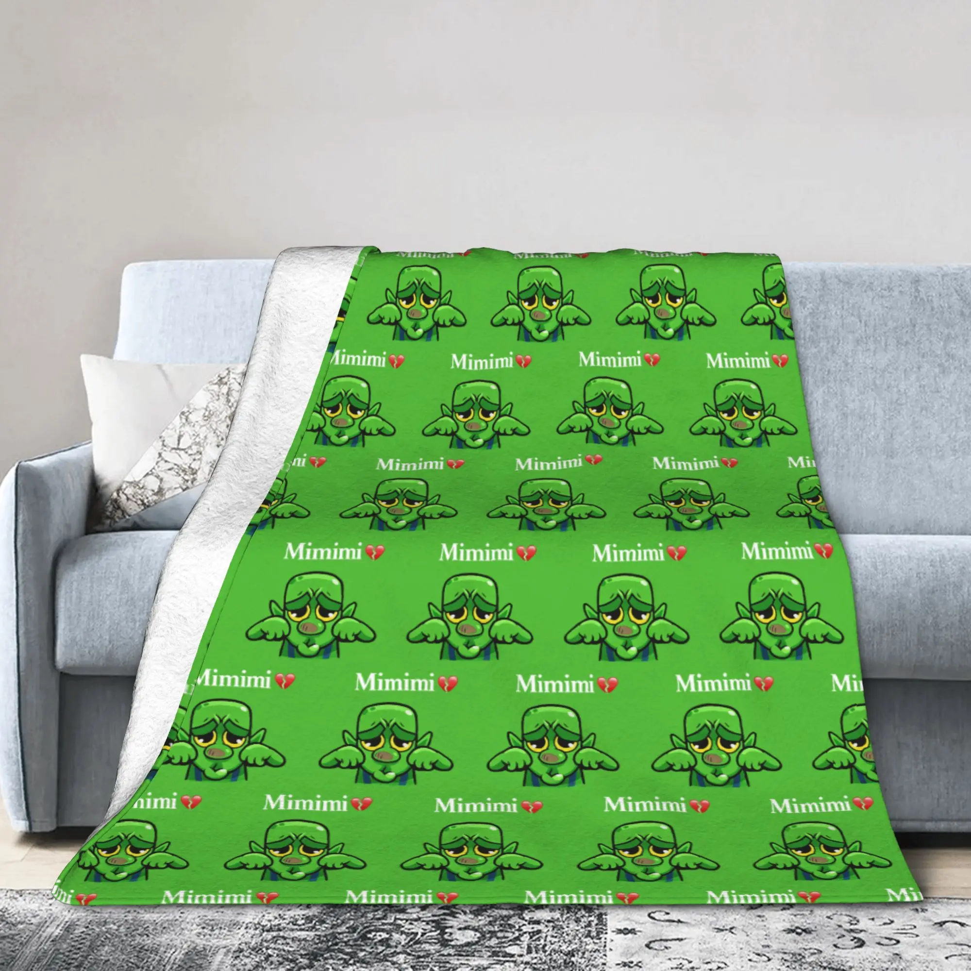 Clashes Royaleds Game Blanket الفانيلا رهيبة الدافئة رمي بطانية للمنزل مطعم الصيف