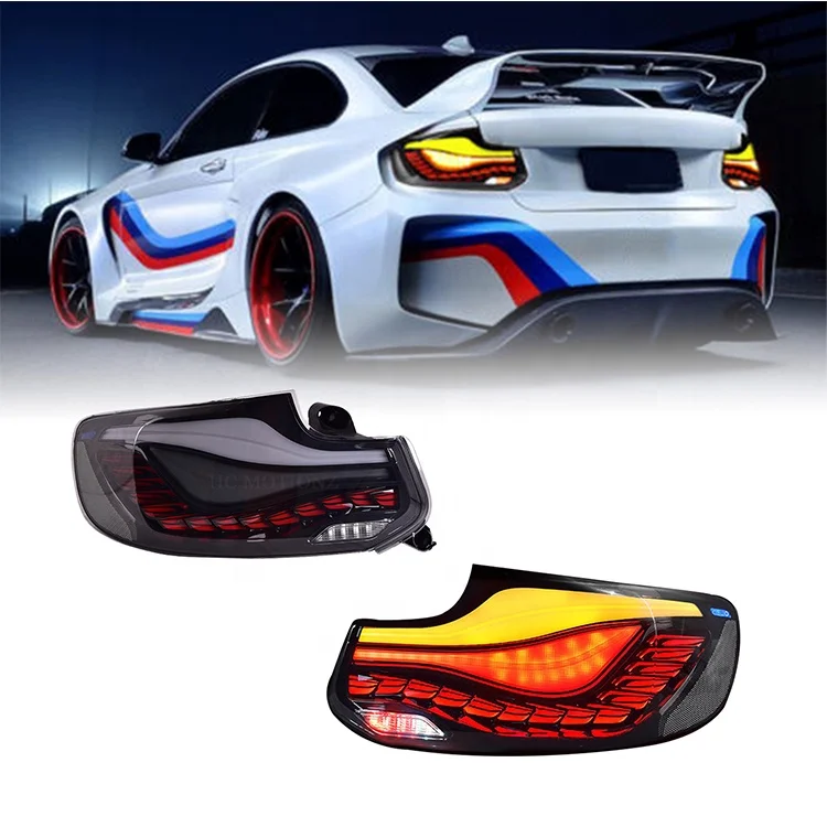 

Car LED Assembly Tail Lights M2 F22 F23 F87 218 220i 230 DRL Start up Animation Rear Lights for BMW 2 Series