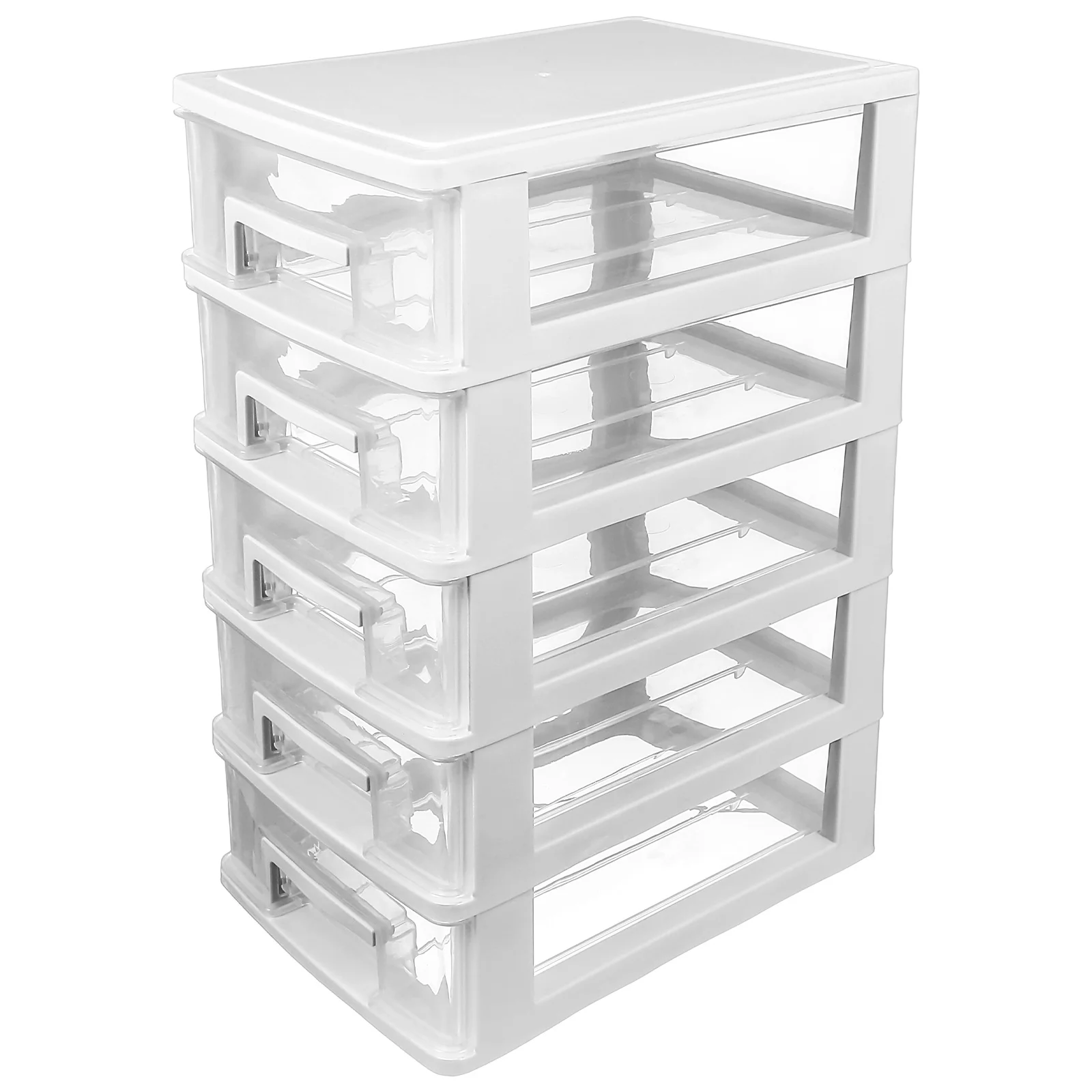 

Multifunction Storage Rack White Bookshelf Food Containers with Lids Drawer Type Closet Cabinet Travel