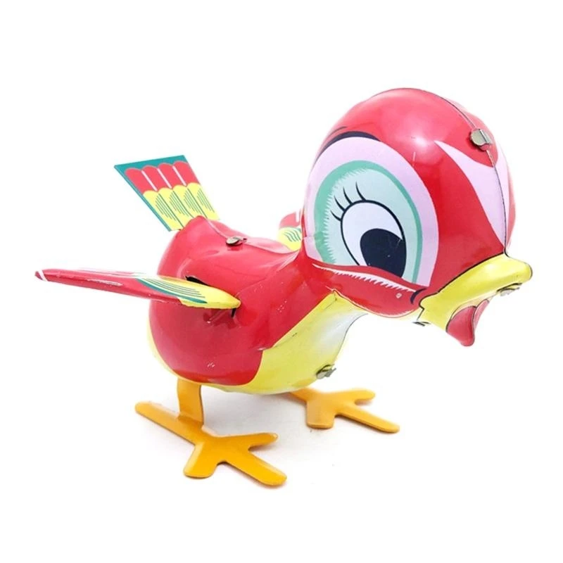 5'' Vịt Windup Đồ Chơi Rocking Robot Sắt Hình Trẻ Đảng Ủng Hộ Sở Thích Bộ Sưu Tập 15UB