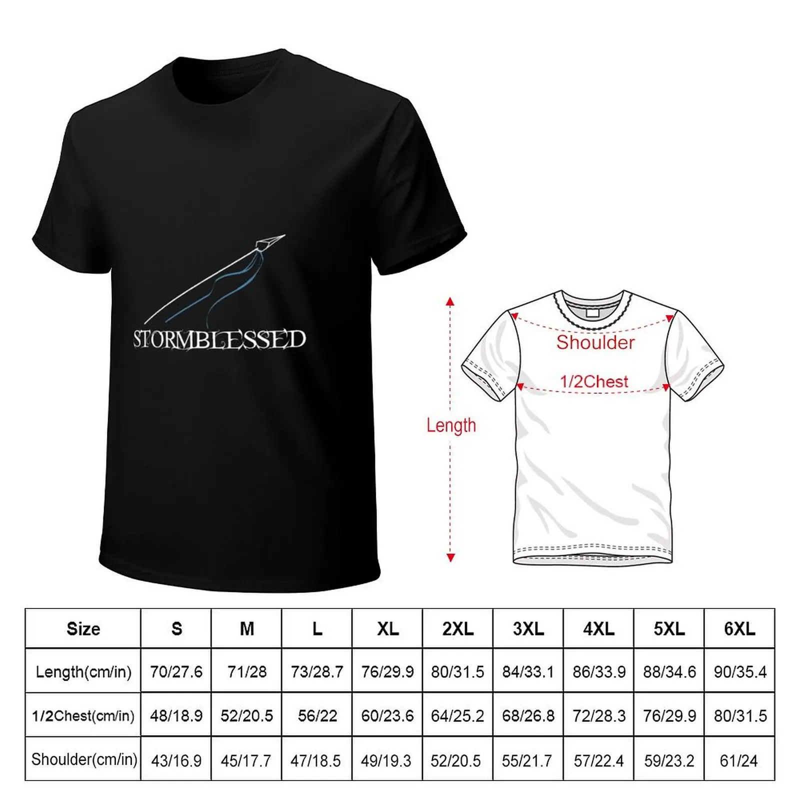 Stormblessed T-Shirt man t shirt luxury T-Shirt