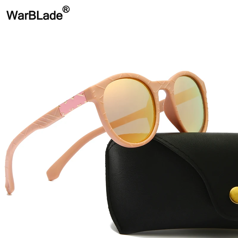 WarBLade Flexible Round Polarized Sunglasses Vintage Women UV400 Driving Sun Glasses Steampunk Eyewear Men Night Vision Glasses