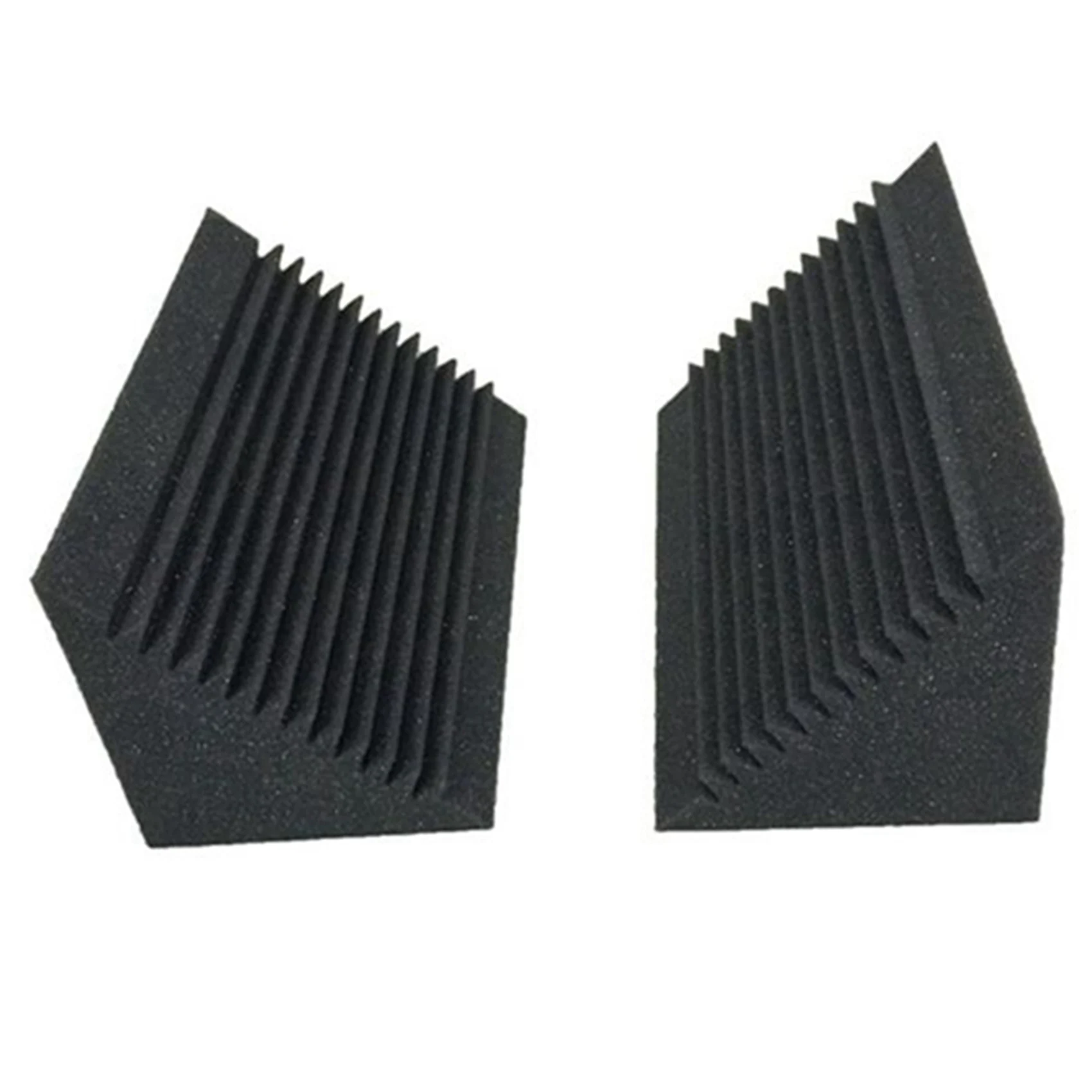 

ABJM-24 Pcs Sound-Absorbing Foam Board,Bass Trap Wedge-Shape Brick,Sound-Absorbing Foam Sound Insulation Treatment